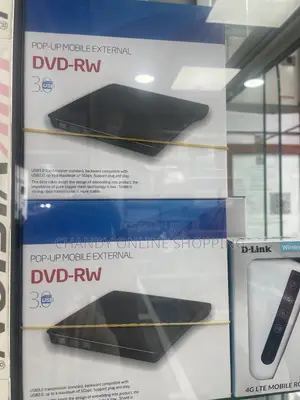 Pop-Up Mobile External DVD-Rw With 3.0 USB