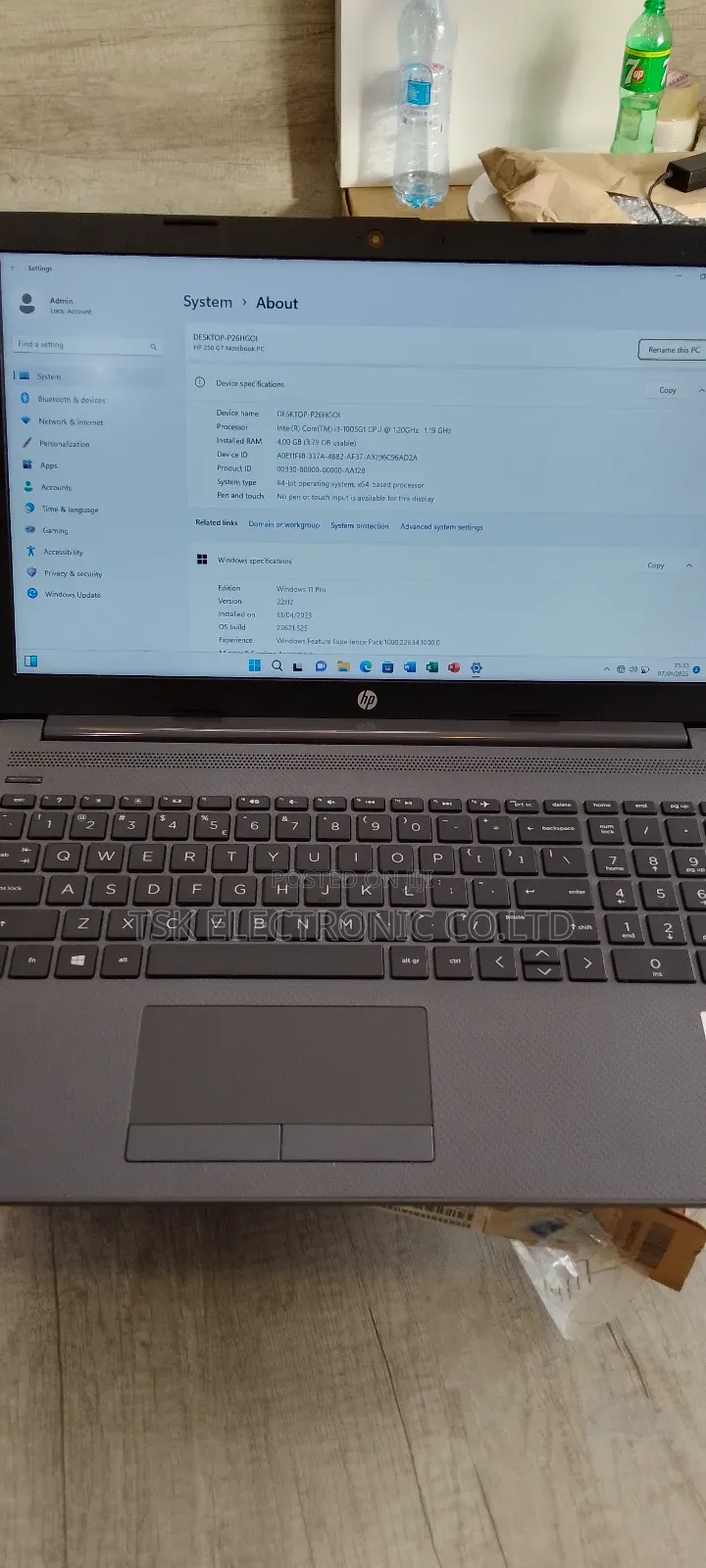 New Laptop HP 250 G7 4GB Intel Core I3 HDD 1T