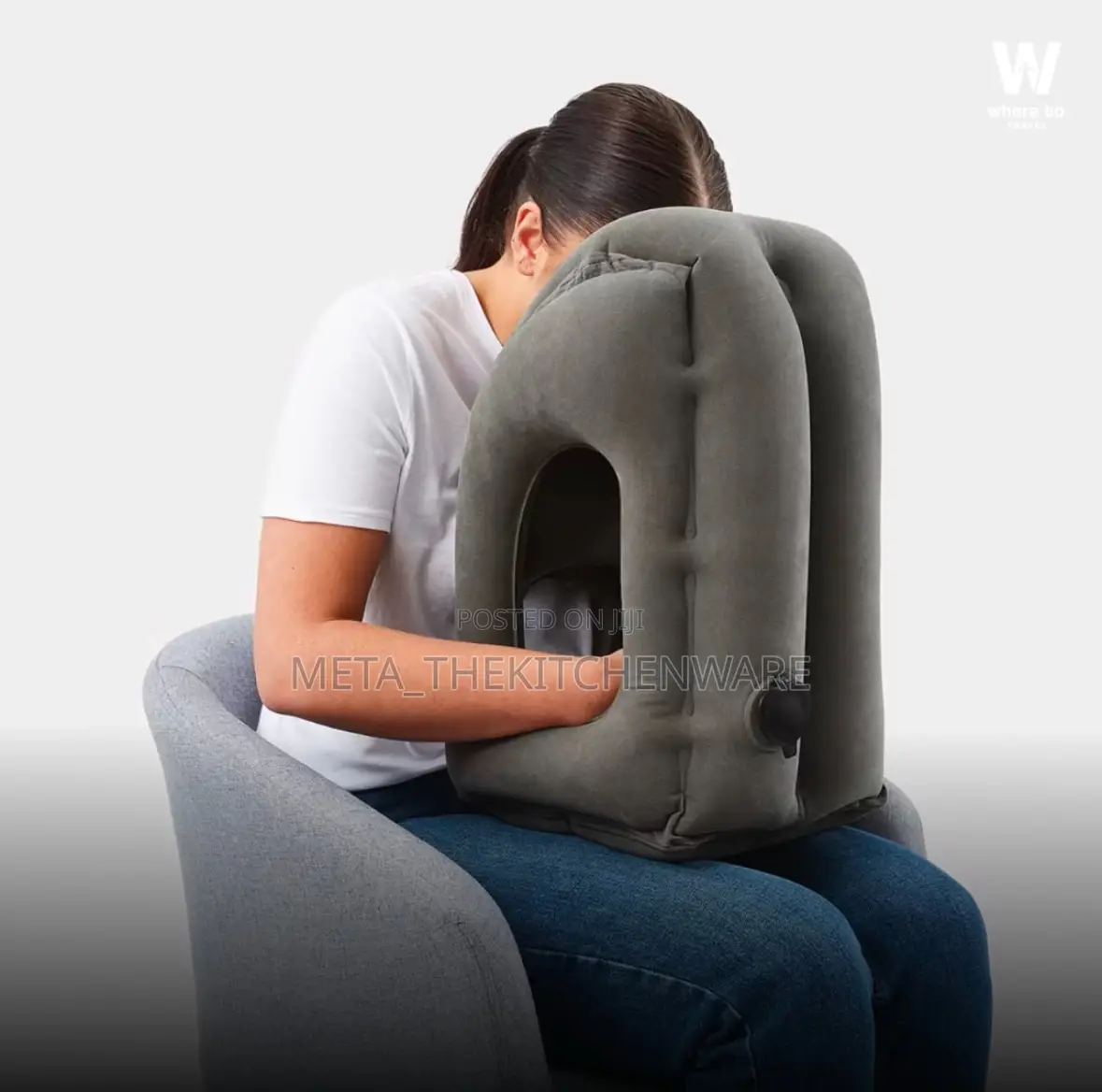 Inflatable Travel Pillow