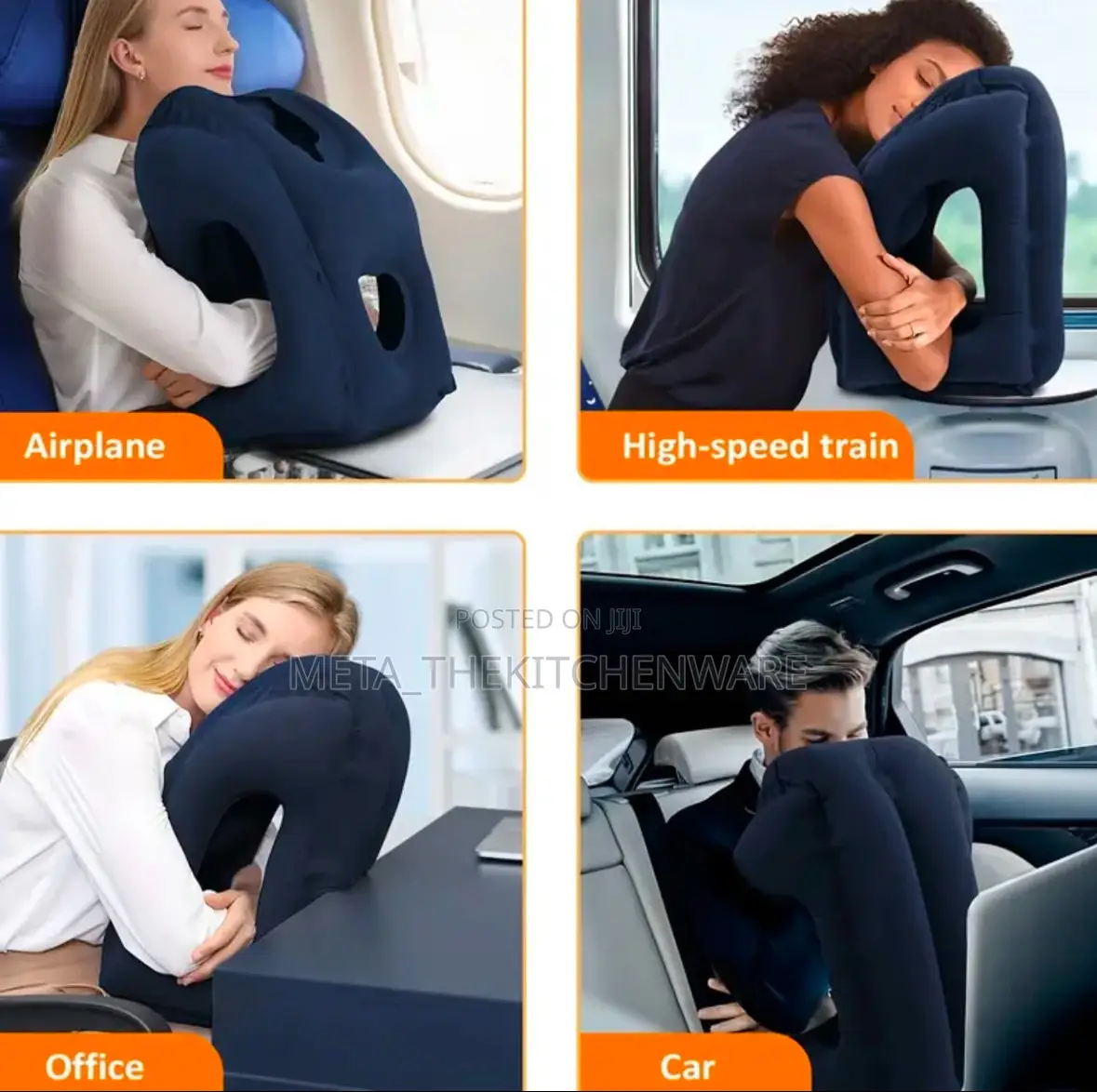 Inflatable Travel Pillow