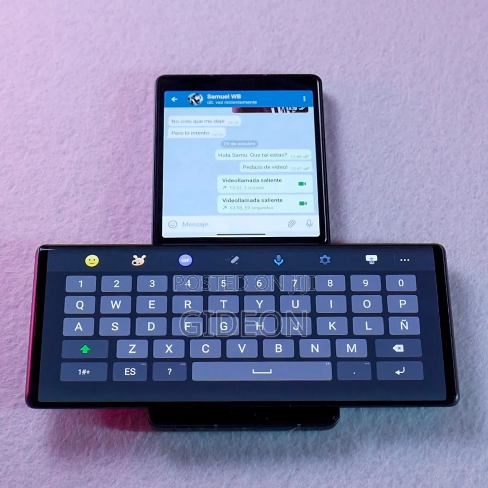 LG Wing 5G 128 GB Blue