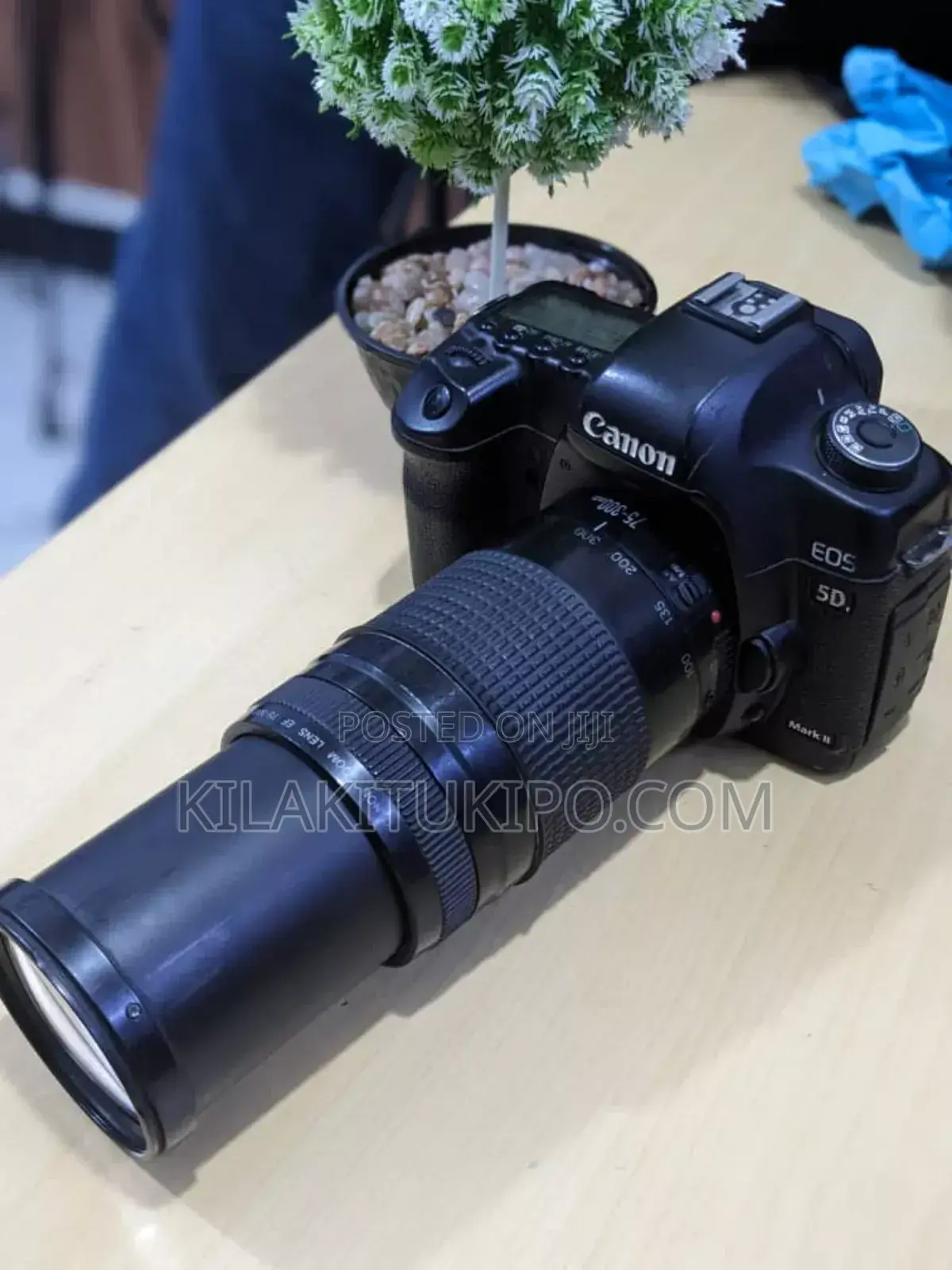 CANON Mark Ii 5D Camera With 75-300mm Lens