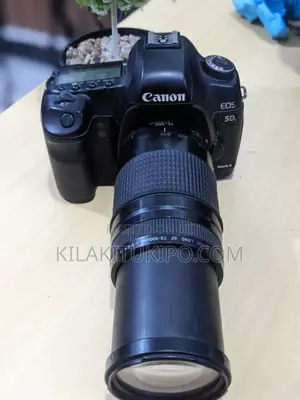 CANON Mark Ii 5D Camera With 75-300mm Lens