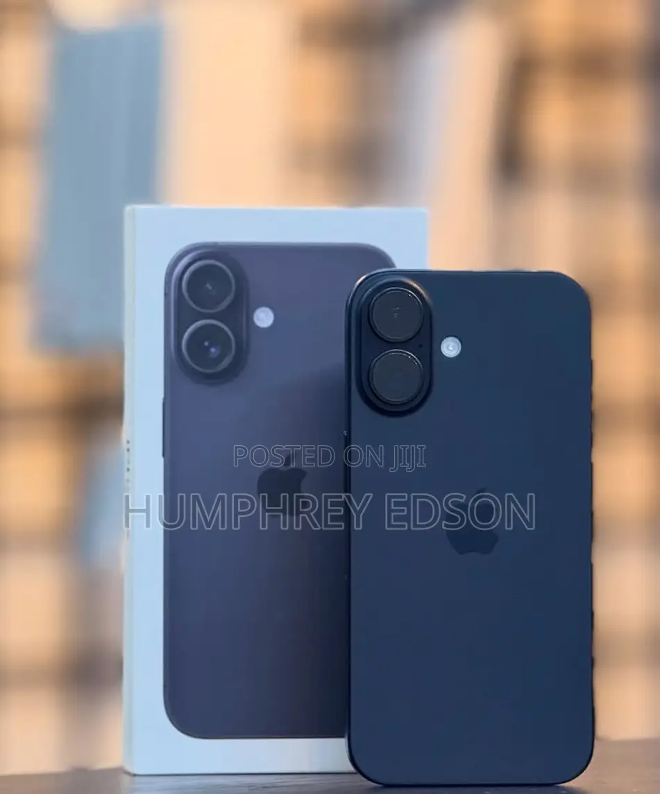 New Apple iPhone 16 128 GB Black