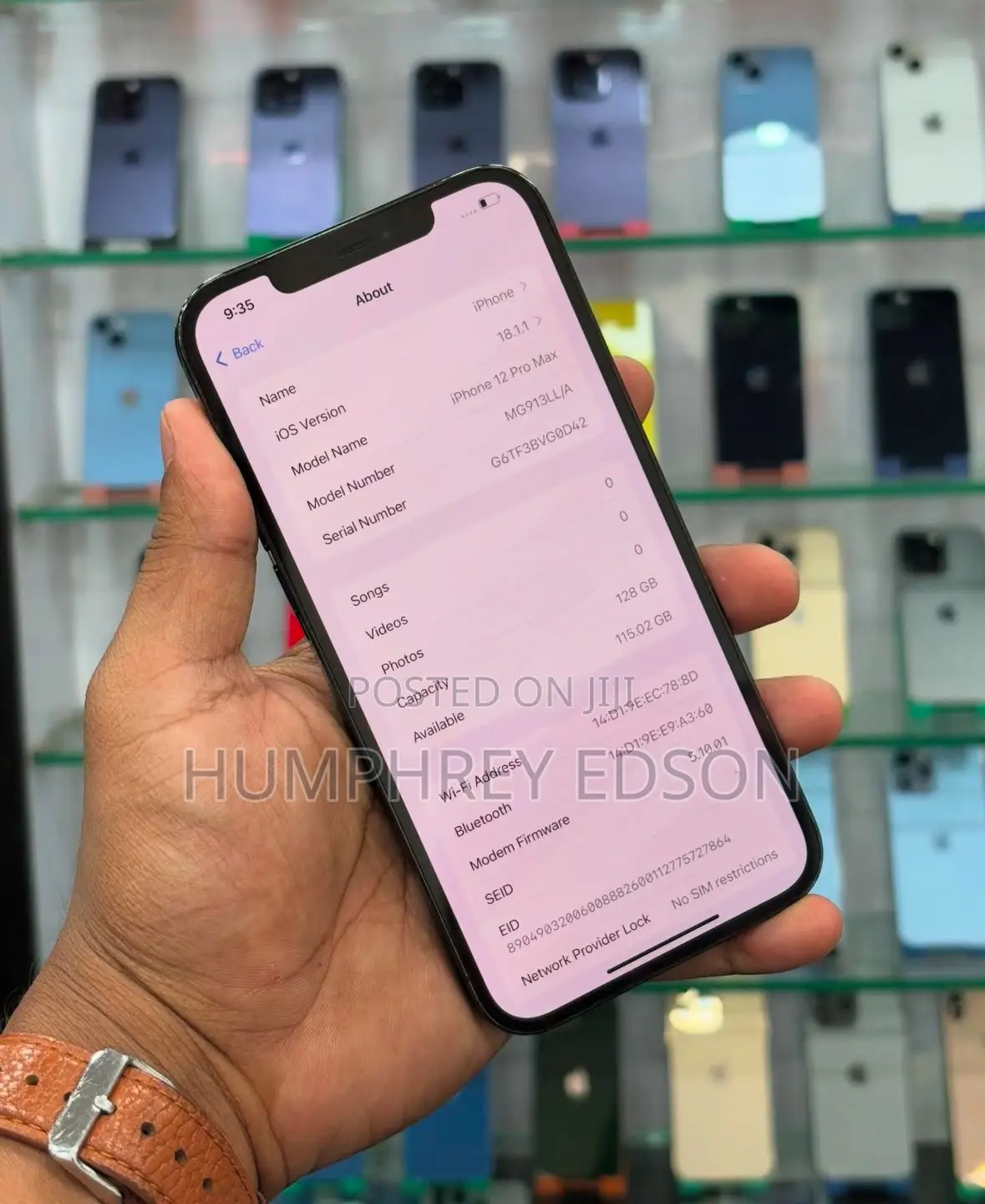 New Apple iPhone 12 Pro Max 128 GB Blue