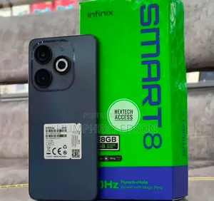 New Infinix Smart 8 64 GB Black