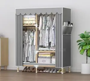 Wardrobe 2 Door Wood 