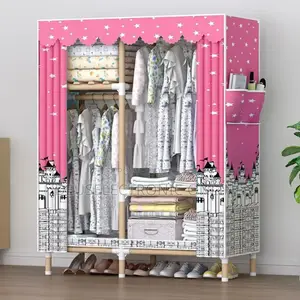 Wardrobe 2 Door Wood 