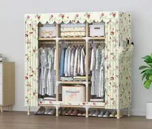 Wood Wardrobe 3door 