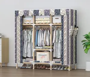 Wood Wardrobe 3door 