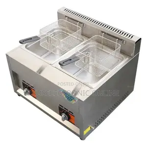 *Deep Fryer Double Gas 12L