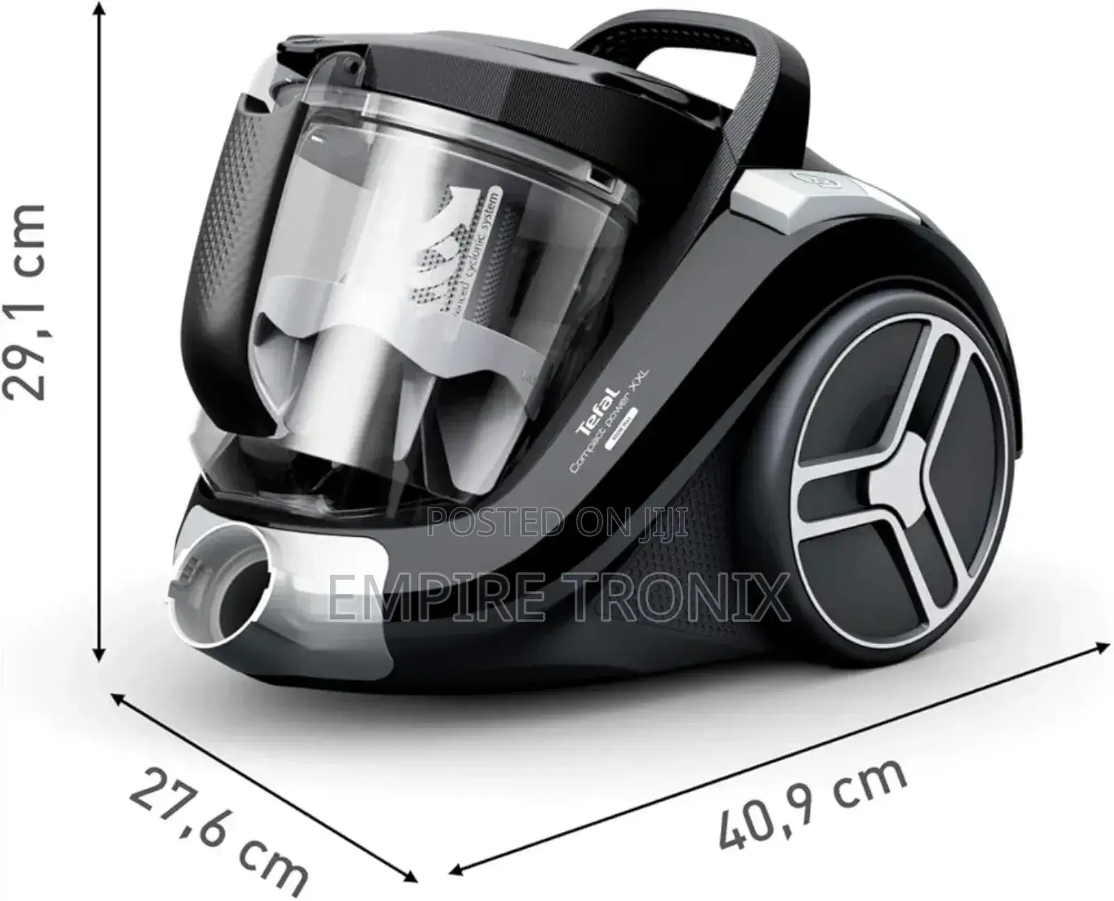 TEFAL Bagless Vacuum Cleaner | Vacuum Cleaner | 900 W