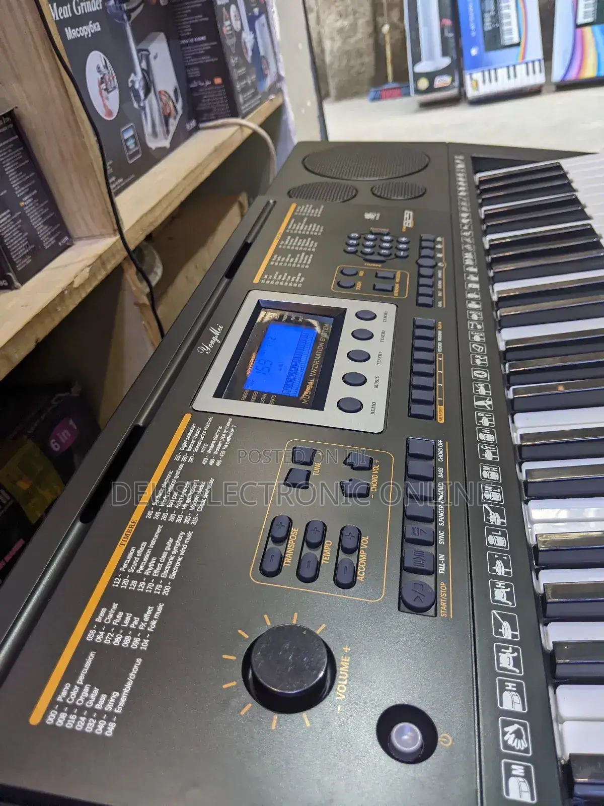 Electric Keyboard Yongmei 829