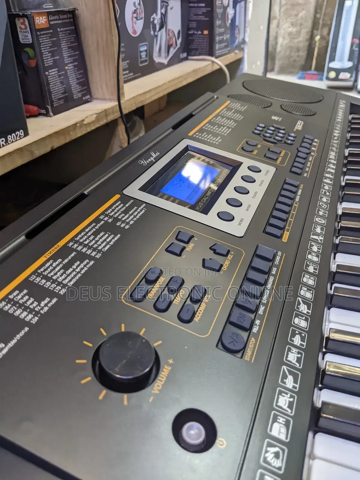 Electric Keyboard Yongmei 829