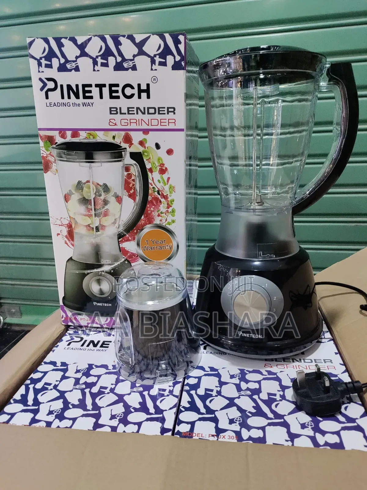 Pinetech Blender 1.5L Black