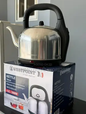 WESTPOINT Kettle 4.2 Liters
Power: 2000W
 Stainless Steel