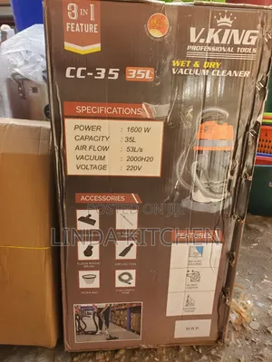 V.King Wet and Dry Vqcuum Cleaner 35lts