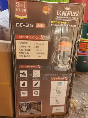 V.King Wet and Dry Vqcuum Cleaner 35lts