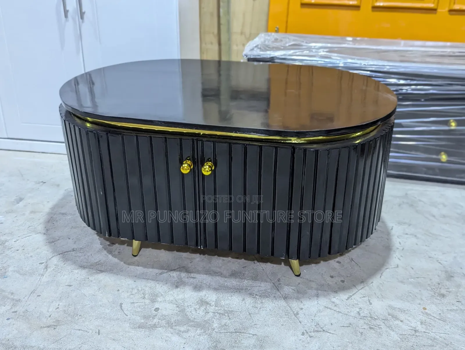 Coffee Table Classic Sana Mbao Black