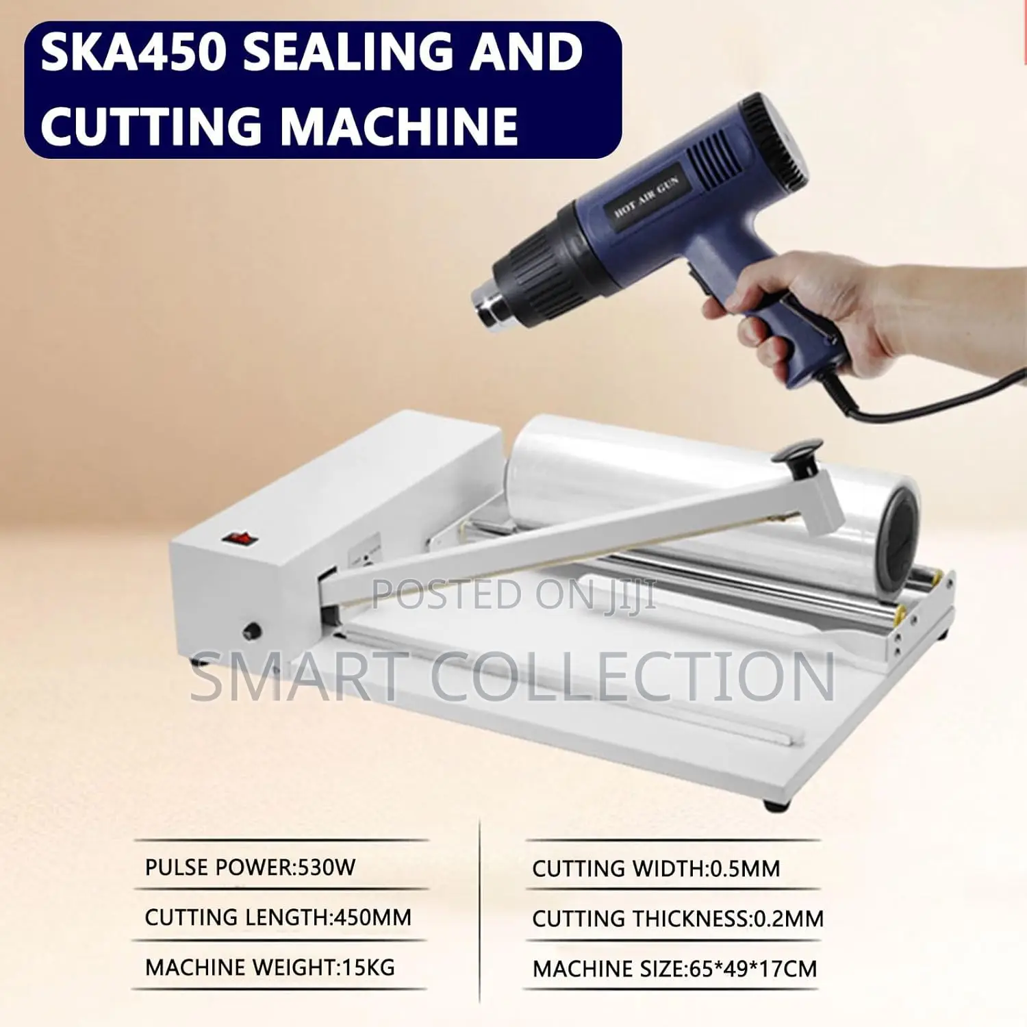 Ska 450w Sealer Shrink Wrap Heat Gun Machine