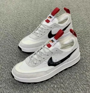 Men's Sneakers Nike Material Canvas Leather