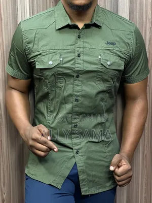 Men's Shirts Jeep Green