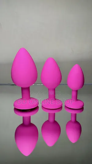 Silicon Butt Plug 3 in 1