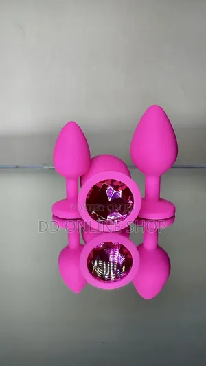 Silicon Butt Plug 3 in 1
