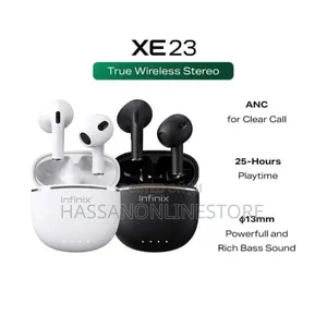 Infinix Buds Lite XE23 ENC Wireless Earbuds Powerful Sound