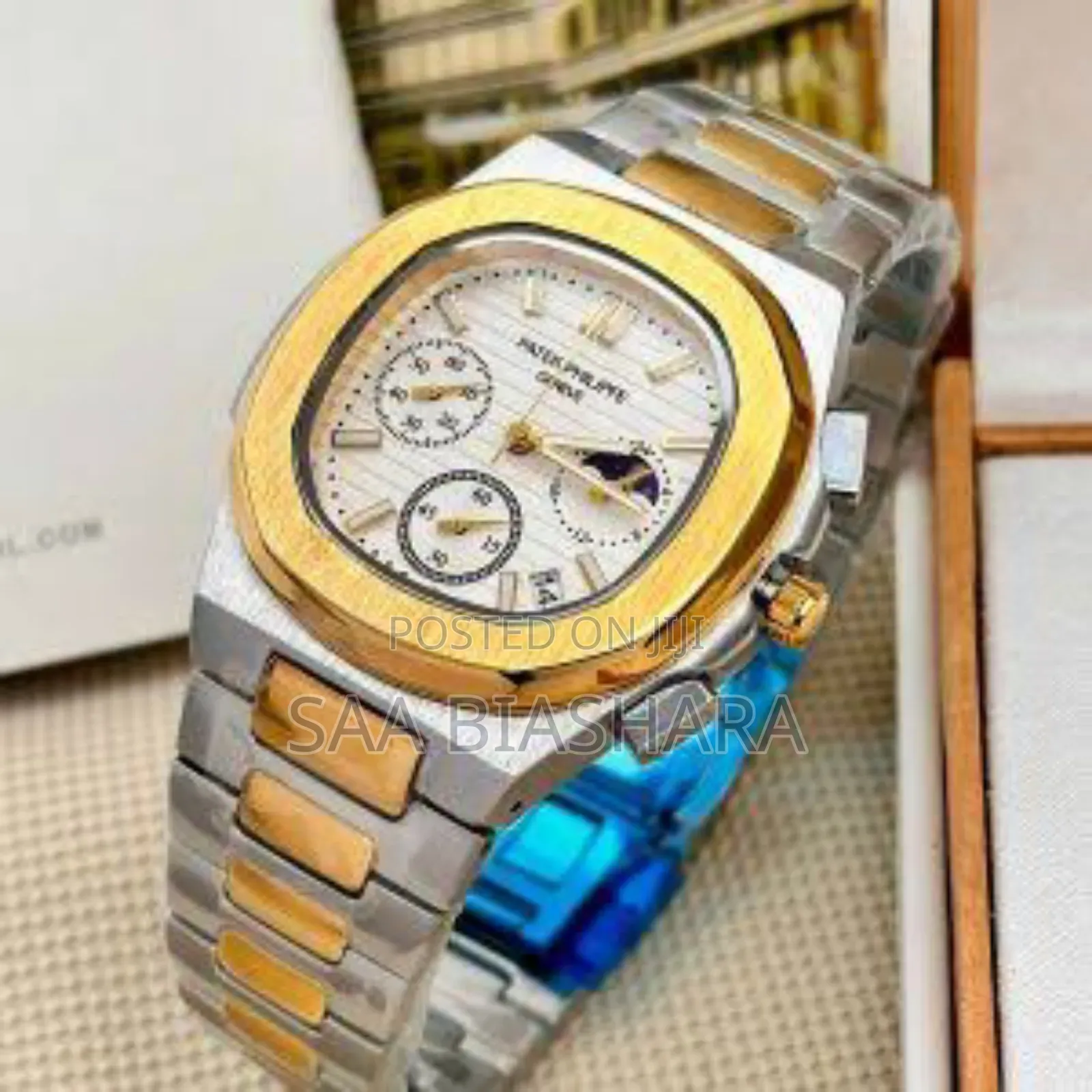 PATEK Phillipe Classic Kabisa Shaba, Gold Na Nyeupe
