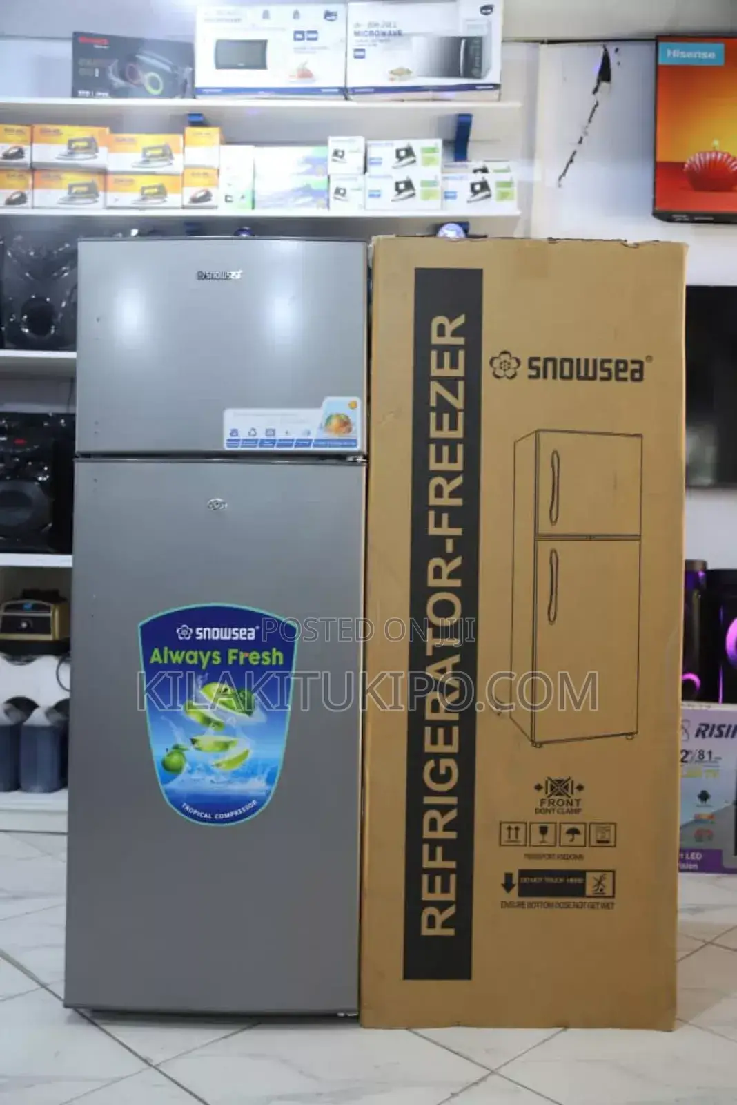 Fridge Snowsea 
Model SN 258 Silver