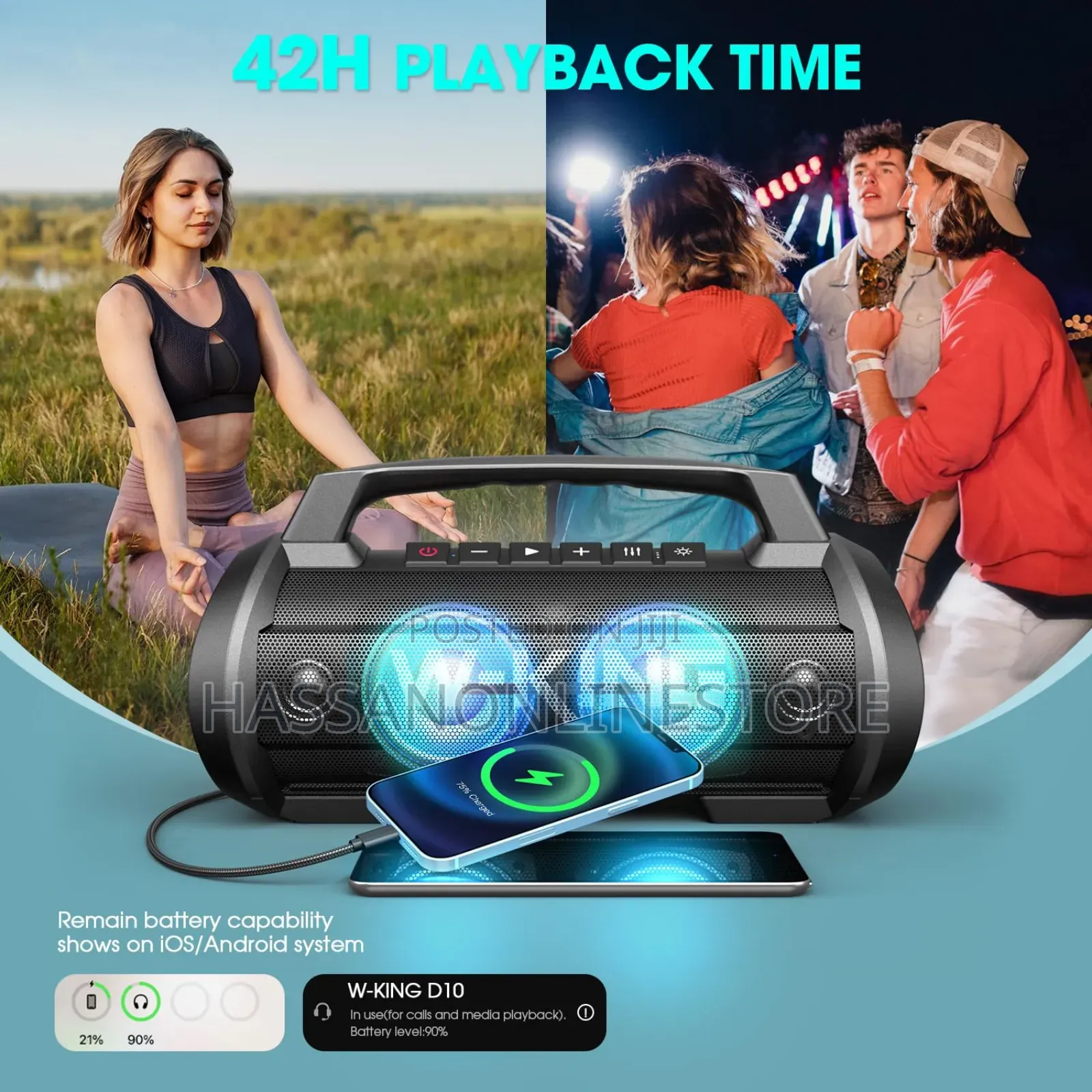 W-King D10 - 70w Portable Speaker