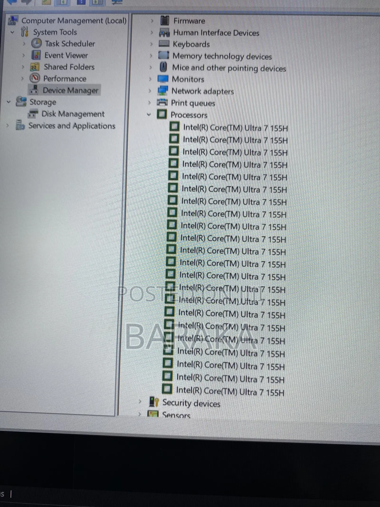 Laptop Dell Precision 3580 32GB Intel Core Ultra 7 SSD 1T