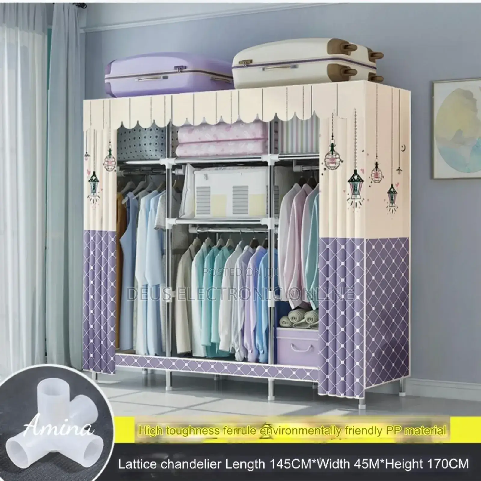 Storage Wardrobe 3 Door (Bomba Nenee)