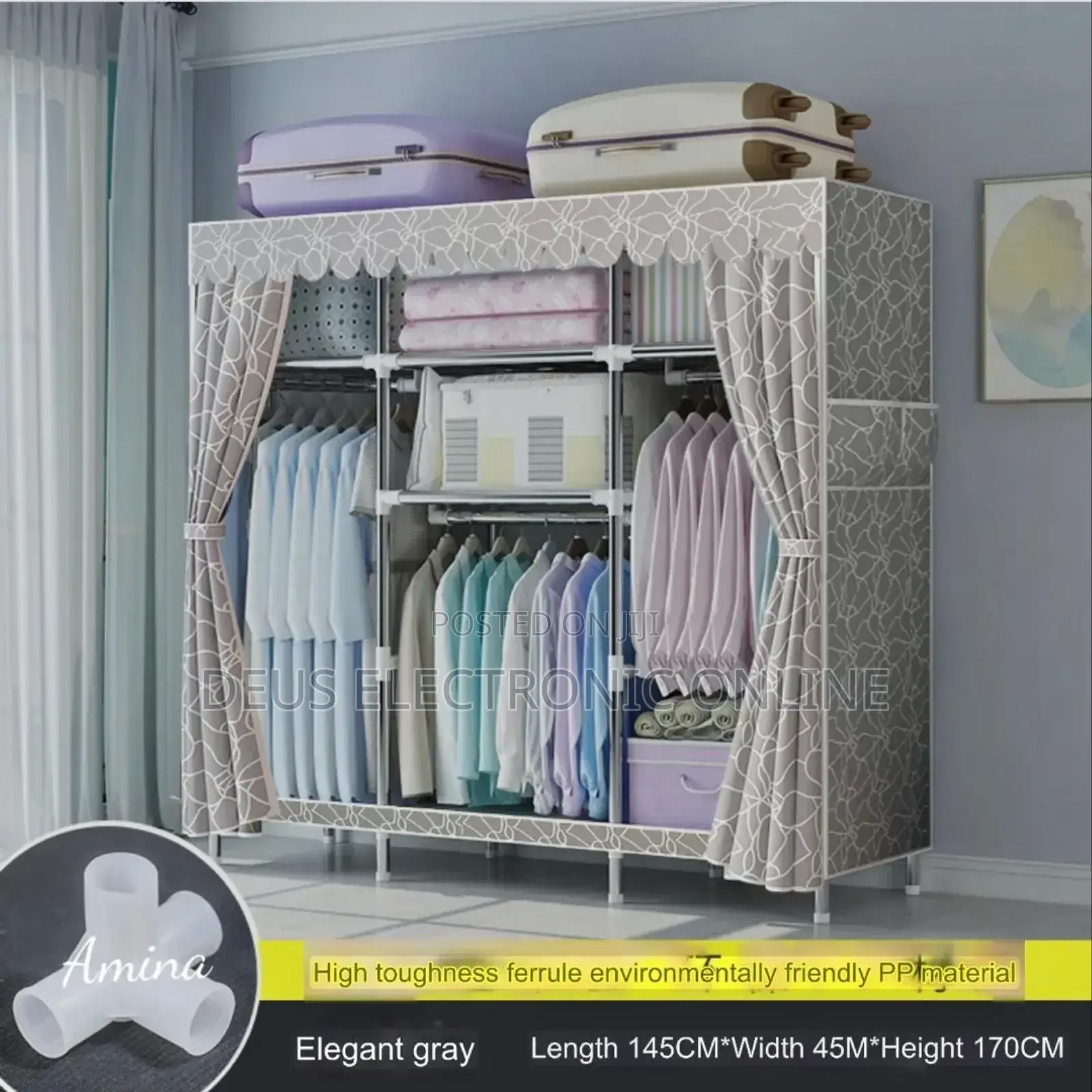 Storage Wardrobe 3 Door (Bomba Nenee)