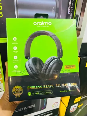 Oraimo Boompop Lite Enc Over-Ear Wireless Headphones