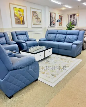 Sofa Set With 2 Recliners