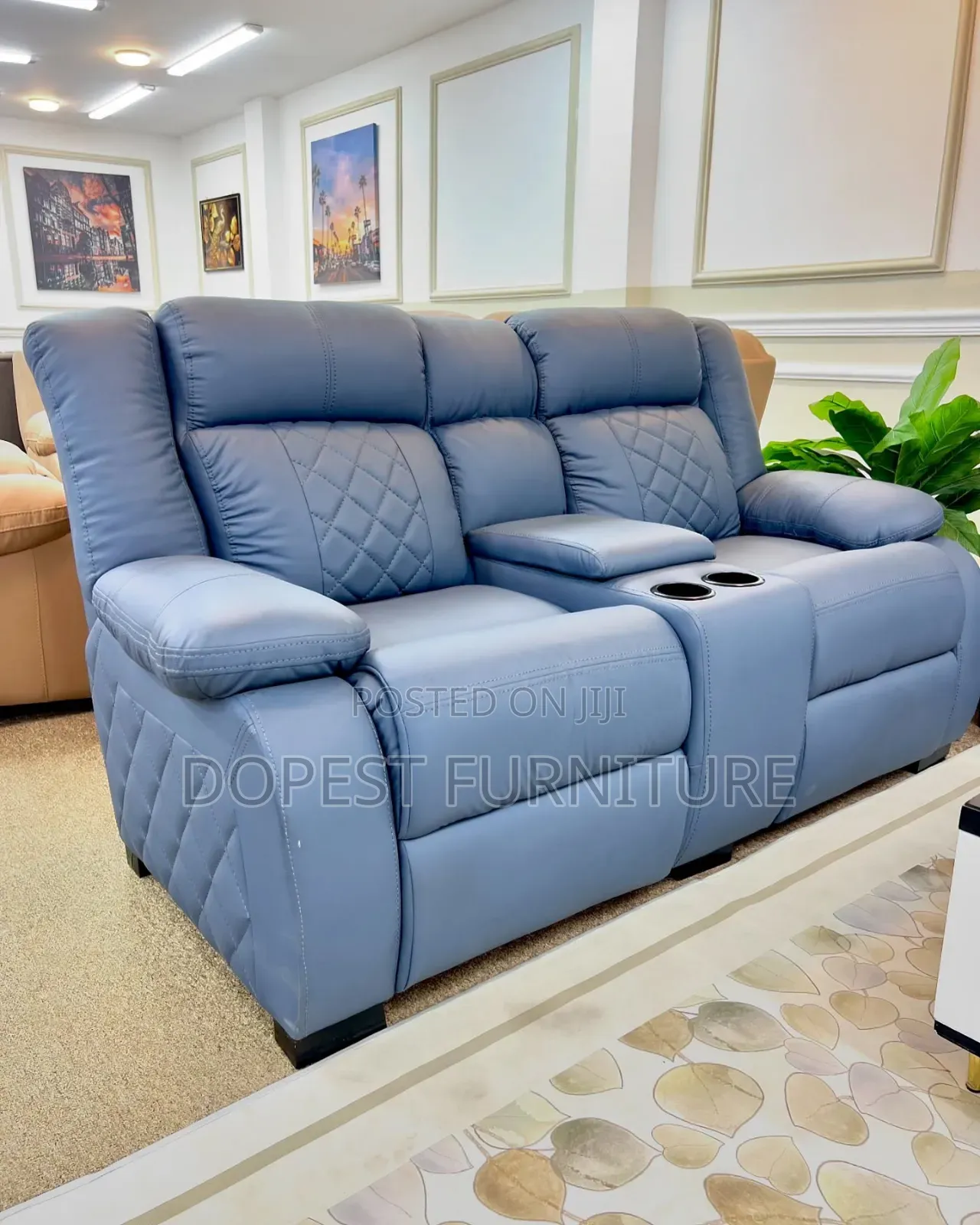 Sofa Set With 2 Recliners