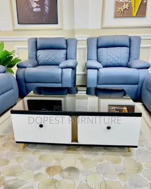 Sofa Set With 2 Recliners