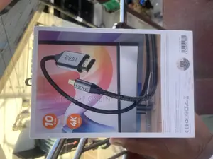 A USB-C to HDMI High Definition Cable With Plug and Play