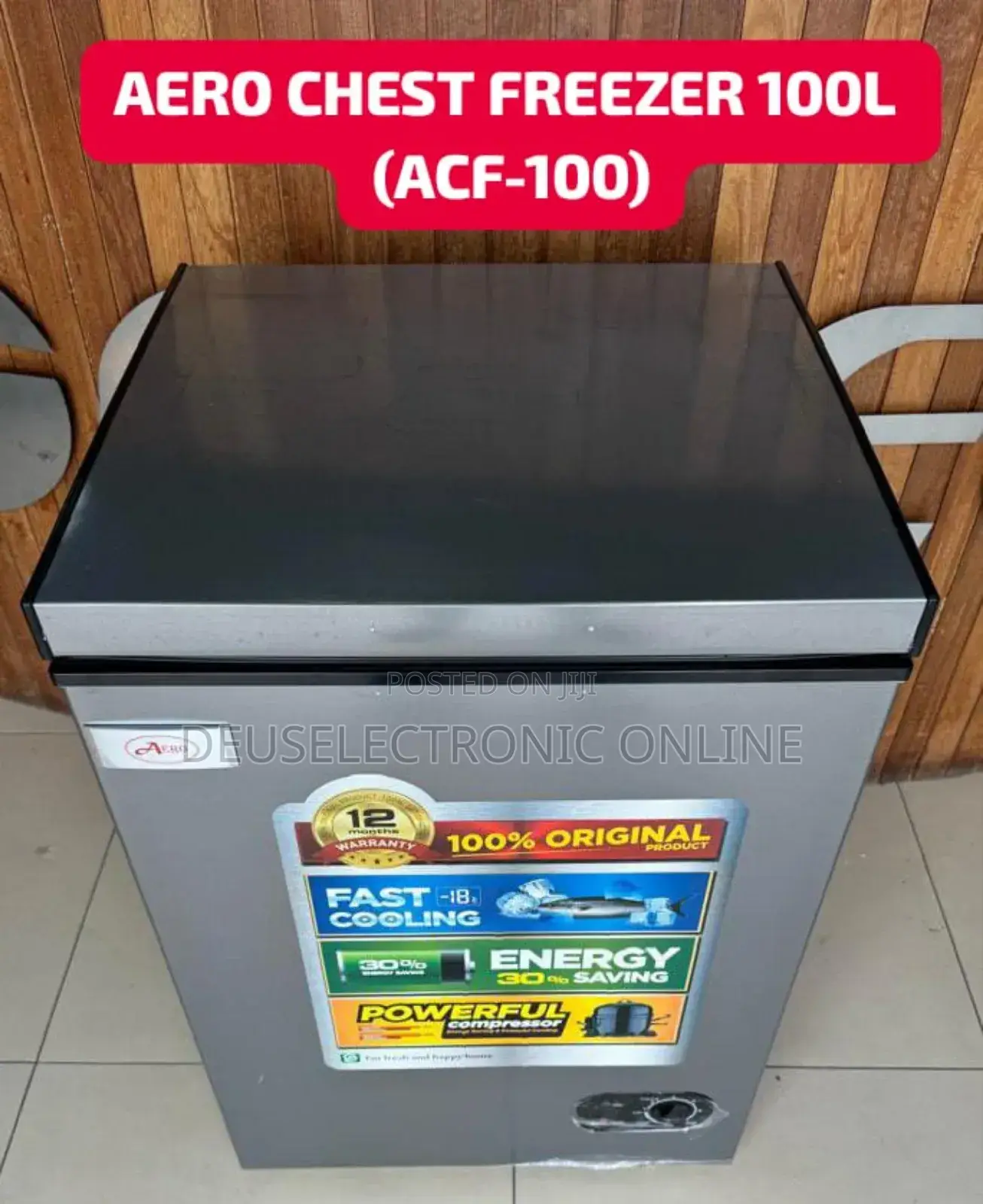 Aero Chest Freezer 100L
