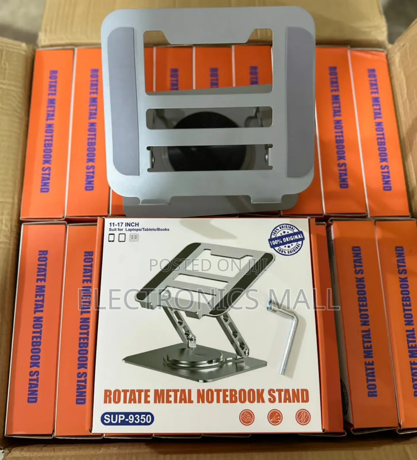 Sup-93650 Rotate Metal Notebook Stand.