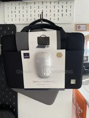 WIWU Wireless Mouse - Classic Sleeve Bag Combo With 15.6”