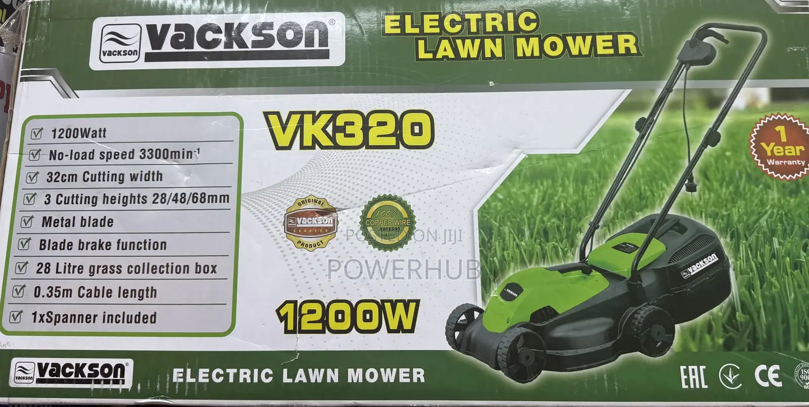 Lawn Mower 1200watts
