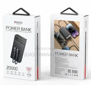 Power Bank(Yesido 20,000).