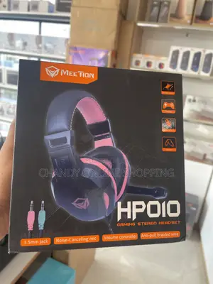 HP010 Gaming Sterio Headset With Noice Cancellation Mic