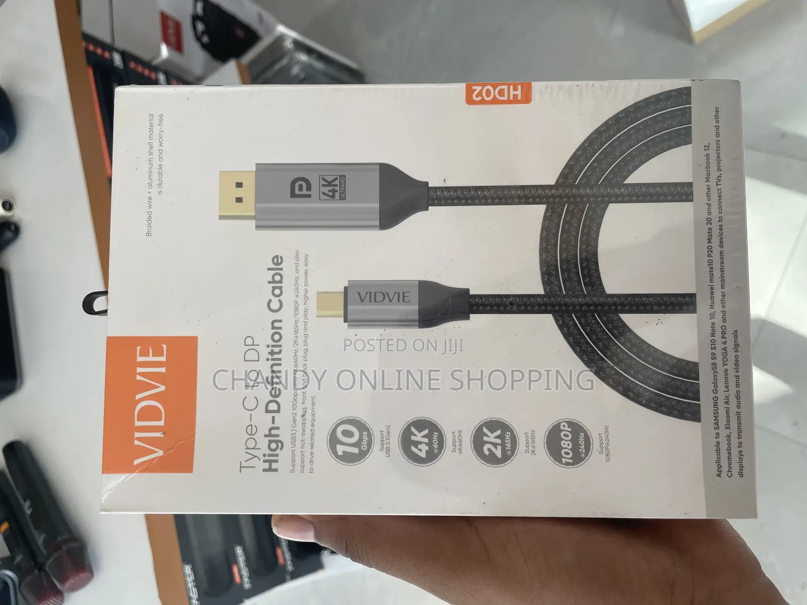 USB C to Display Port (DP) High-Definition 1.5M Cable