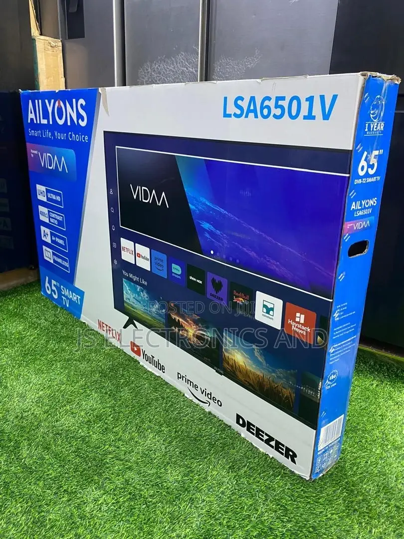 Alyons 65 Inch VIDAA Smart Full HD Bluetooth Support