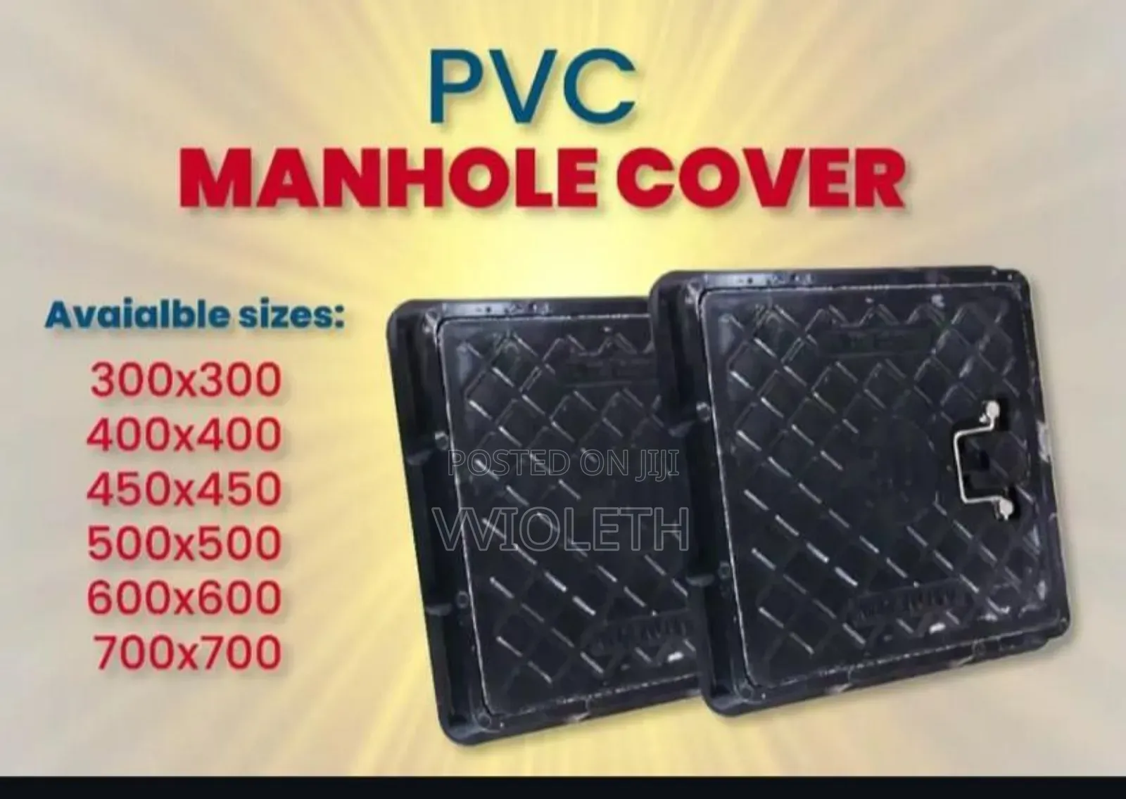 Manhole Covers(Mifuniko Ya Chemba)