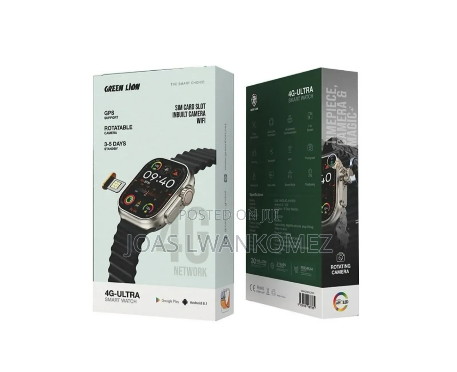 4G Ultra Smart Watch.